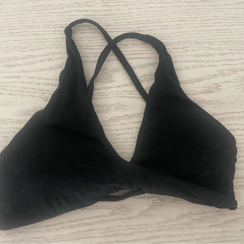 Black Women's Sports Bra